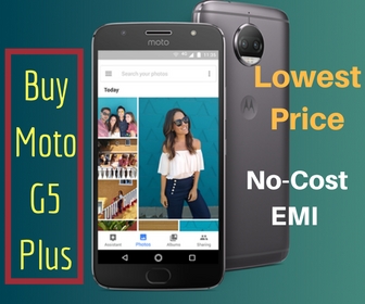 Buy Moto G5 Plus at EMI